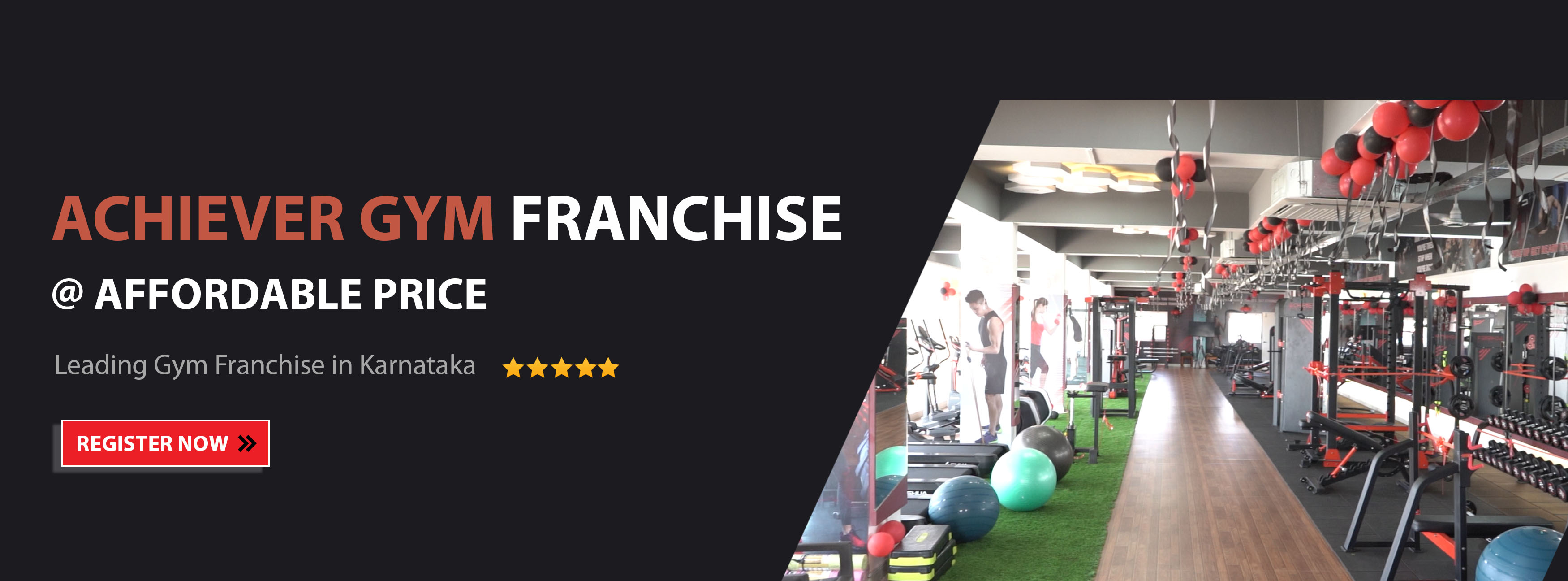 Achiever Gym Franchise at lowest price